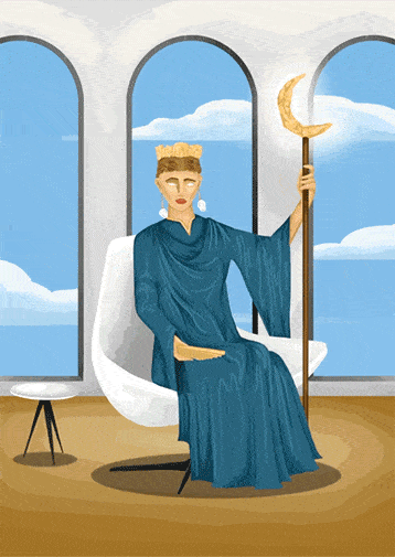 The Empress Tarot Charm The Empress Tarot Charm