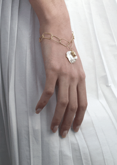 Tyche Mini Galini Pearl Statement Bracelet Tyche Mini Galini Pearl Statement Bracelet