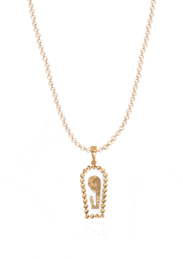 Venetia Enamel Sylvia Gold Chain