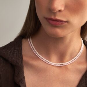 Snow White Crystal Necklace