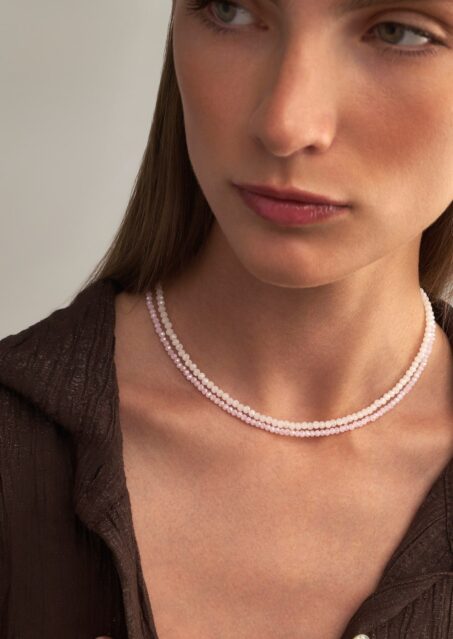 Snow White Crystal Necklace