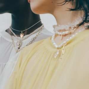 Sun Tarot Vilma Pearl Necklace