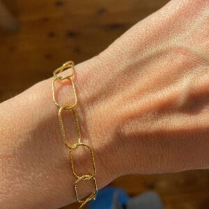 Oval Statement Bracelet
