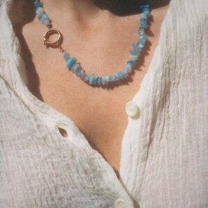 Adrianou Aqua Necklace