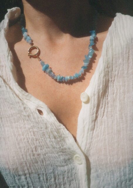Adrianou Aqua Necklace