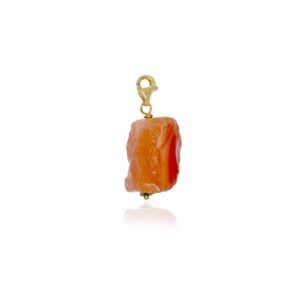 Orange Aventurine Clip On