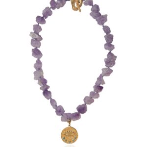Amethyst Rock Kressida Large Necklace