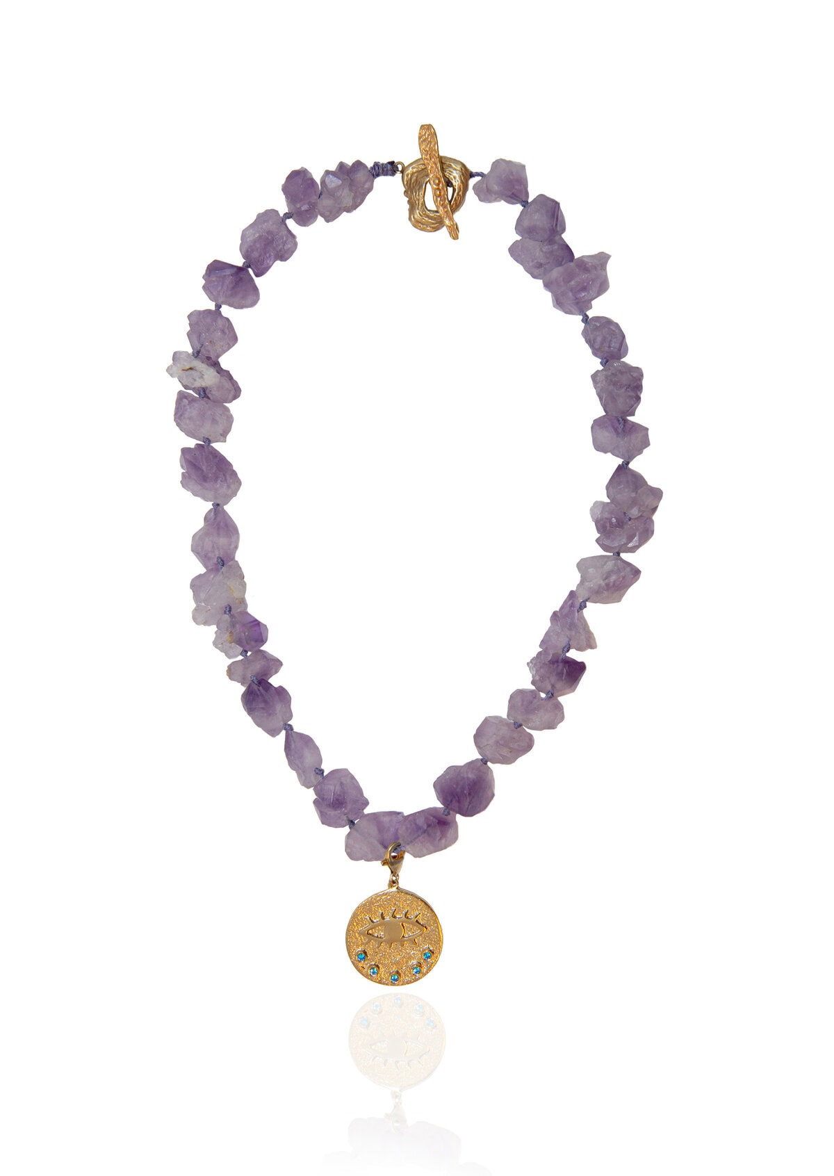 Amethyst Rock Kressida Large Necklace Amethyst Rock Kressida Large Necklace