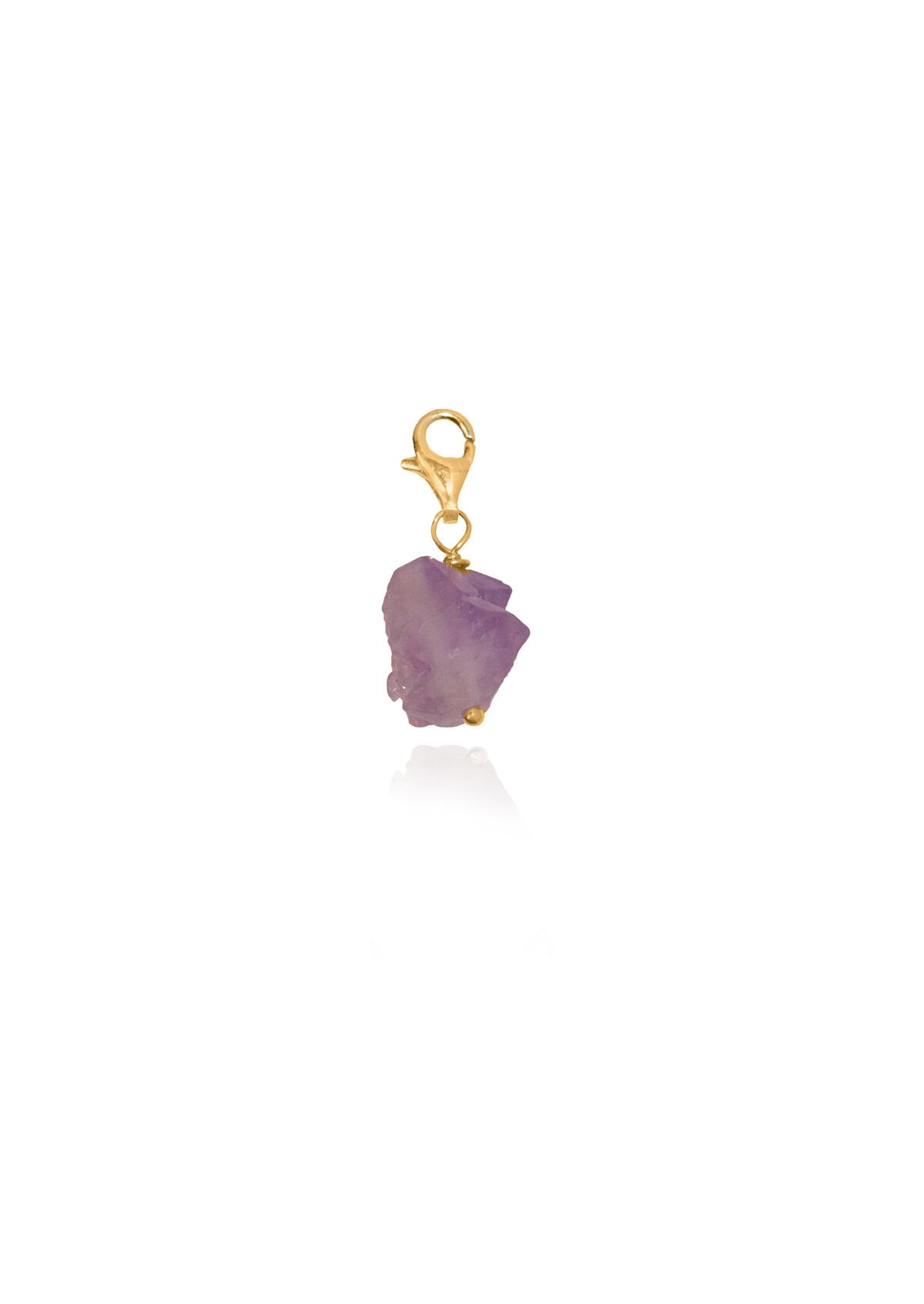 Purple Amethyst Clip On Purple Amethyst Clip On