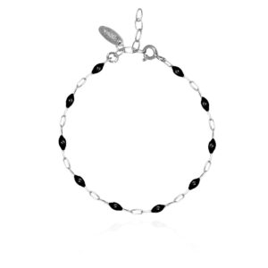 Black Enamel Bracelet
