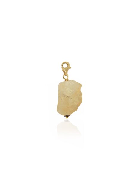 Citrine Clip On Gold