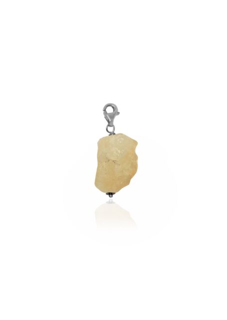 Citrine Clip On Silver Citrine Clip On Silver
