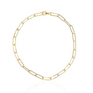 Diamond Cut Anklet Bracelet