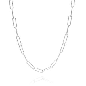 Diamond Cut Chain Silver
