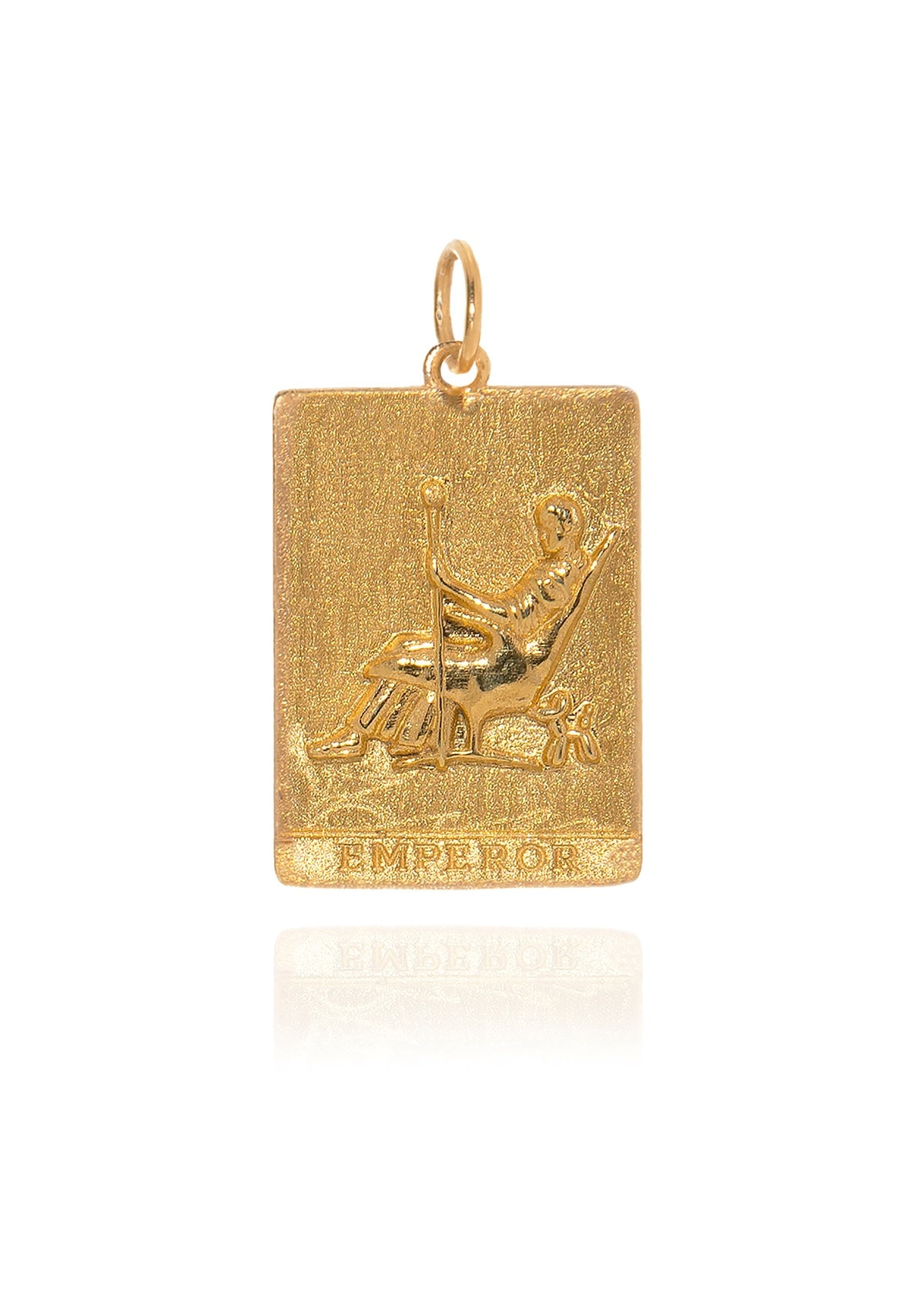 Emperor Square Tarot Charm Emperor Square Tarot Charm