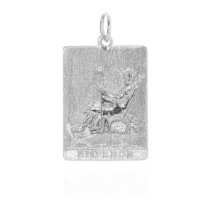 Emperor Square Tarot Charm