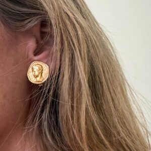 Hermis Clip Earrings