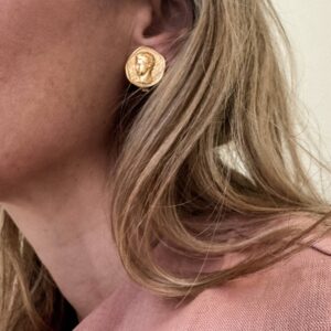 Hermis Clip Earrings