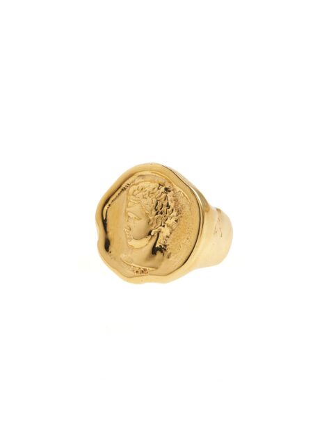 Hermis Signet Ring - Gold