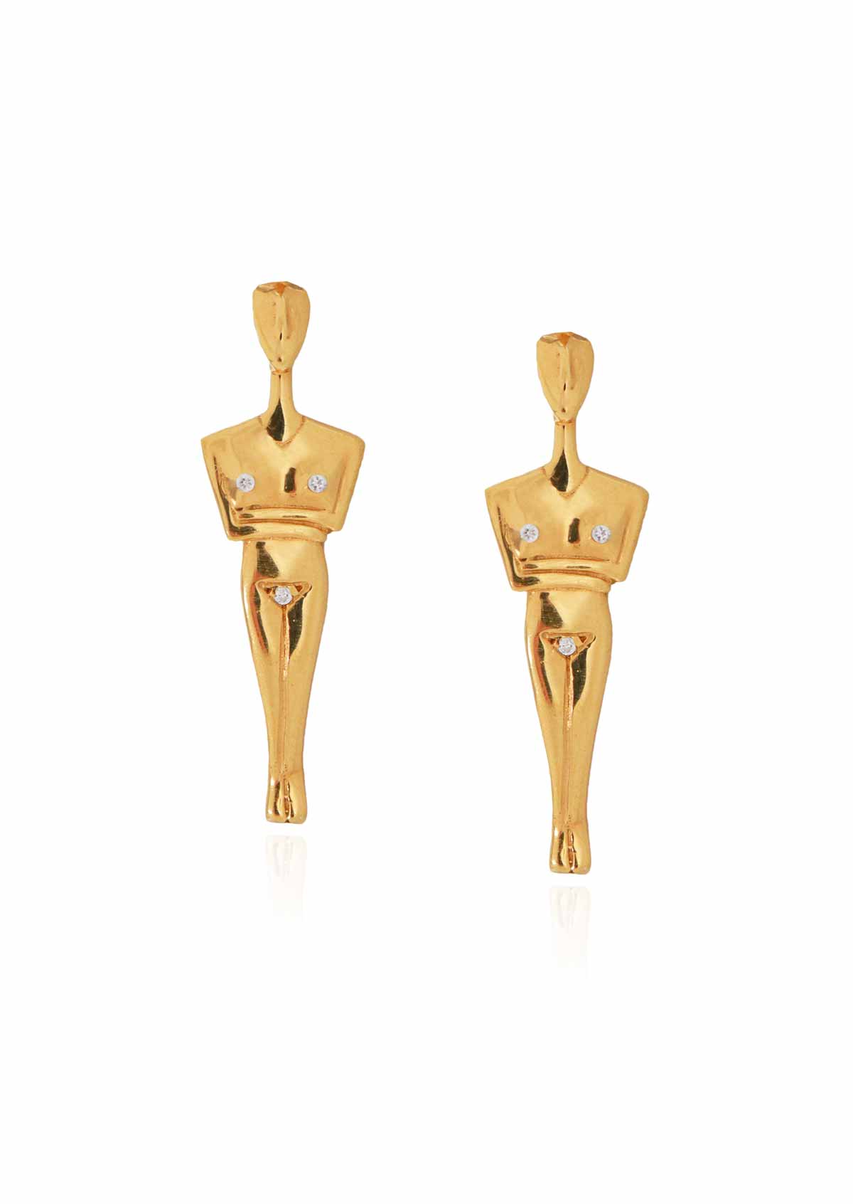 Inoe Earrings Gold Inoe Earrings Gold