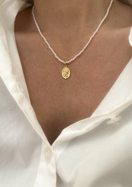 Ygieia Vintage Pearl Necklace