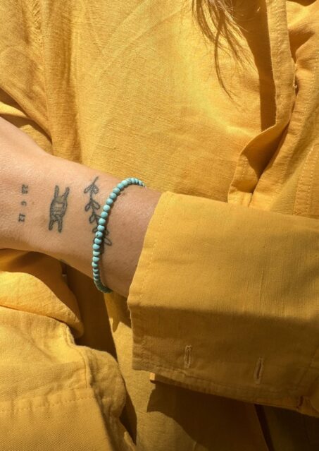 Turquoise Howlite Bracelet Turquoise Howlite Bracelet