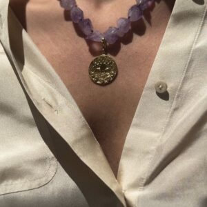 Amethyst Rock Kressida Large Necklace