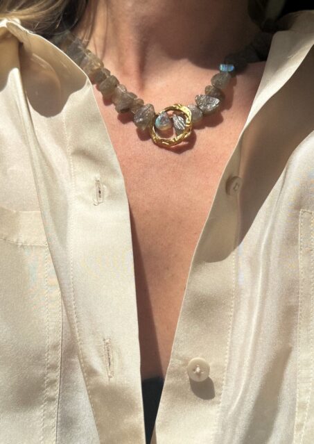 Irida Moon & Kressida Mini Necklace Irida Moon & Kressida Mini Necklace