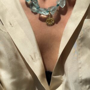 Celeste Quartz Kressida Small Necklace