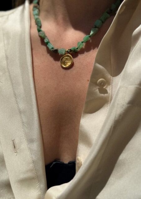 Apple Green Hercules Necklace Apple Green Hercules Necklace