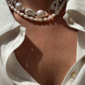 Baroque Dalmatian Necklace