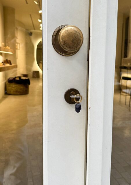 Purple Amethyst Keyring Purple Amethyst Keyring