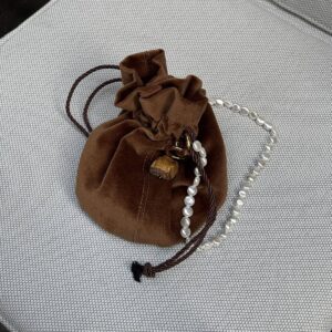 Brown Tiger Eye Keyring