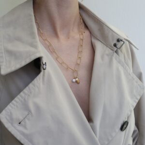 Tyche Mini & Pearl Statement Chain