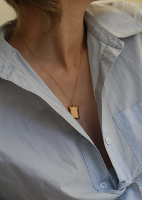 Angel Rectangular Thin Chain Angel Rectangular Thin Chain