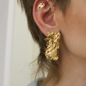 Nike Foil Earrings
