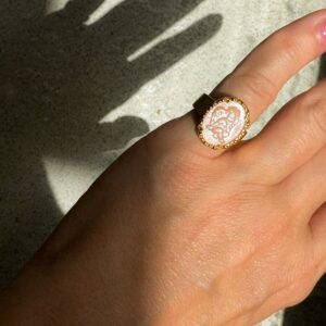 Eros Cameo Nude Ring