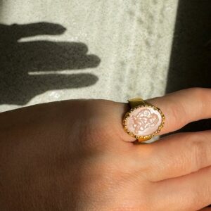 Eros Cameo Nude Ring