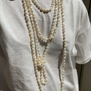 Vilma Pearl Long Necklace