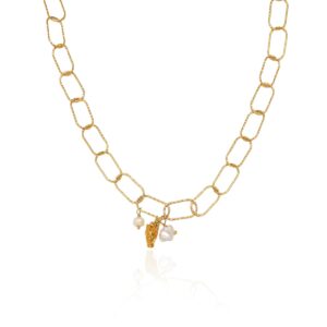 Tyche Mini & Pearl Statement Chain
