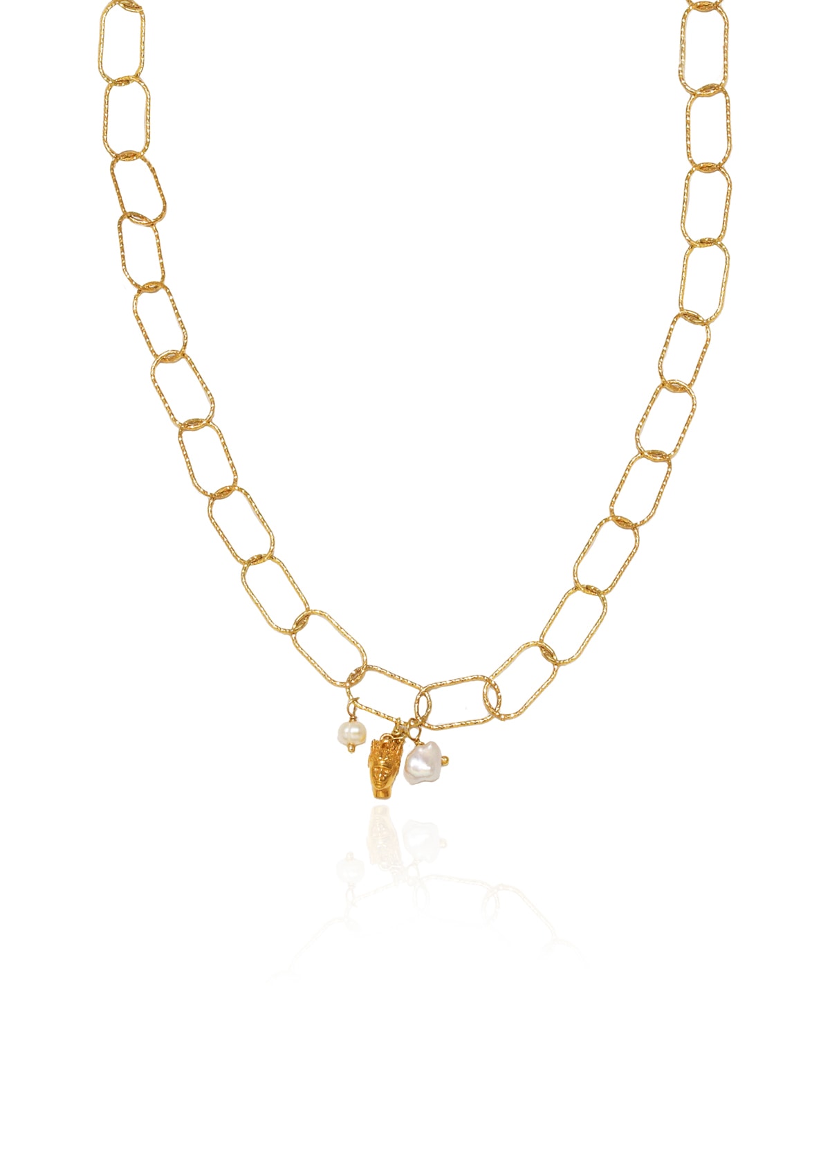 Tyche Mini & Pearl Statement Chain Tyche Mini & Pearl Statement Chain