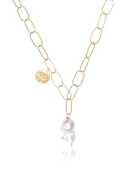 Kressida Mini Lost Sea Necklace Clear