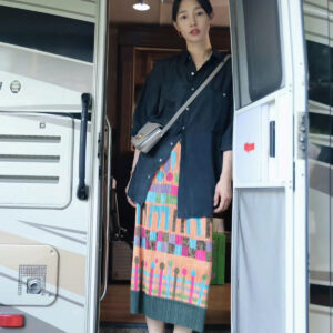 Kressida Mini Oval Pearl Necklace as seen on Bai Baihe