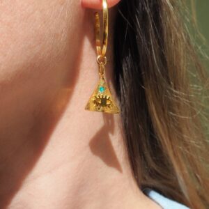 Kressida Pyramis Small Hoops