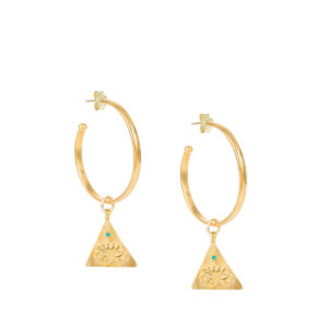Kressida Pyramis Small Hoops