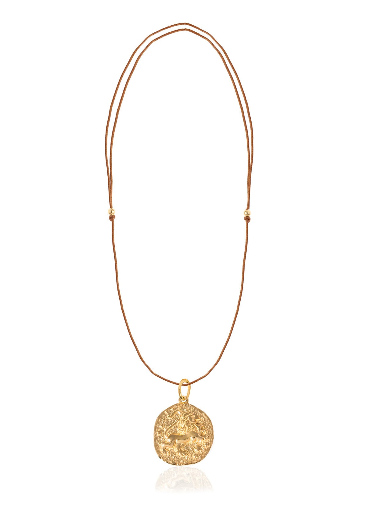 Leo Zodiac Cord Necklace Leo Zodiac Cord Necklace