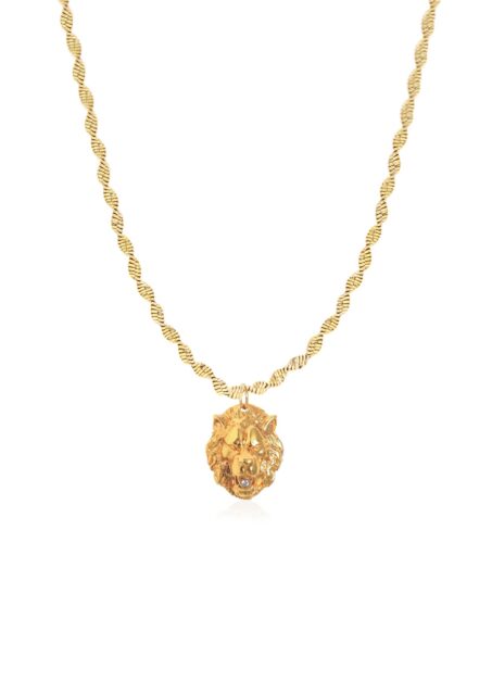 Leon Medusa Chain Gold