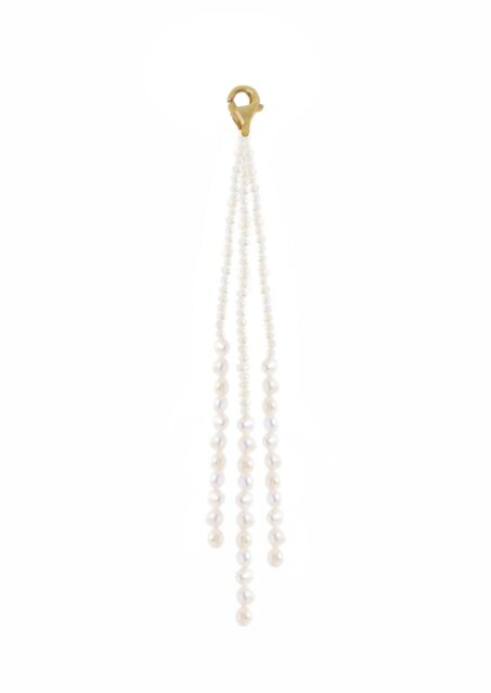 Cascade Pearl Clip On Gold