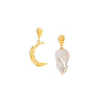 Méliès Moon & Baroque Pearl Earrings
