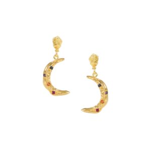 Méliès Stardust Moon Earrings